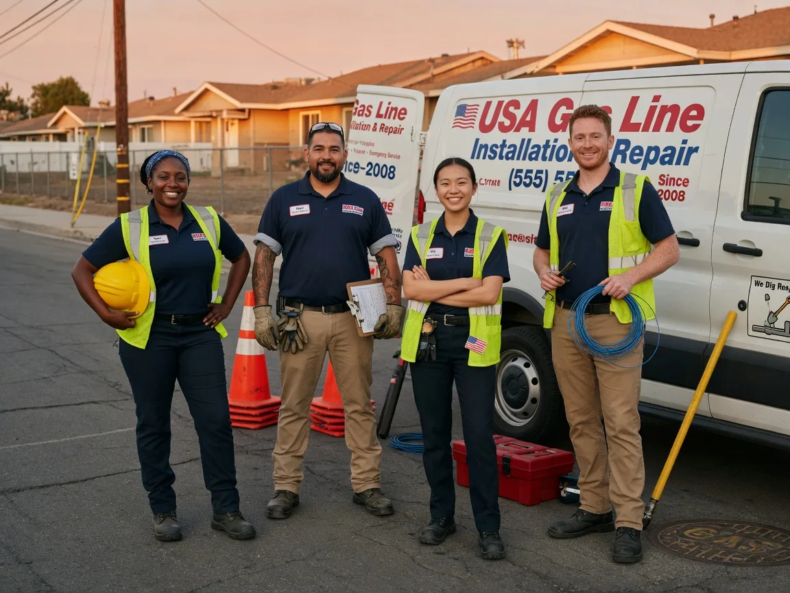 Gas Line Installation company in Oakland, AR